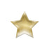Gold Star <br> Shaped Plates (8)